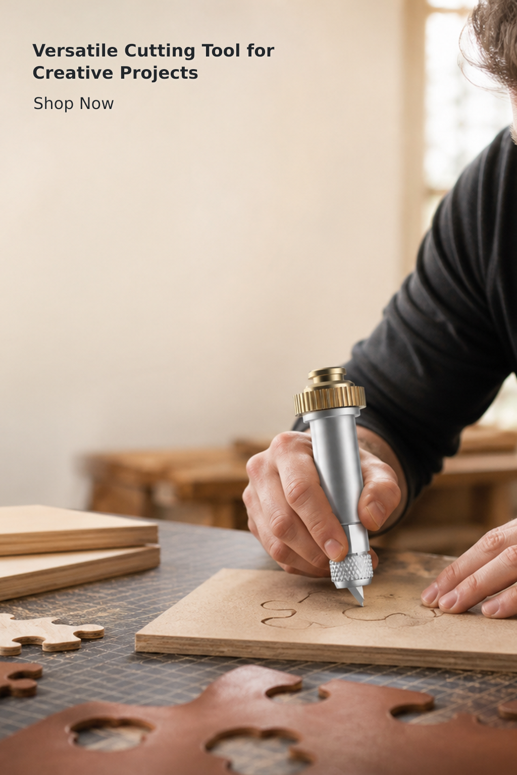Deep-Cut Knife Blade & Drive Housing